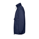 Veste coupe-vent imperméable unisexe économique 210 g/m² SOL'S Surf couleur bleu foncé vue latérale