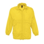 Veste coupe-vent imperméable unisexe économique 210 g/m² SOL'S Surf couleur jaune foncé