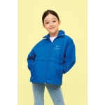 Vestes coupe-vent imperméables pour enfants 210 g/m² SOL'S Surf couleur noir