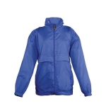 Vestes coupe-vent imperméables pour enfants 210 g/m² SOL'S Surf couleur bleu roi troisième vue