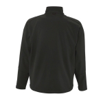 Veste softshell personnalisée en polyester 340 g/m² SOL'S Relax couleur noir vue arrière