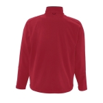 Veste softshell personnalisée en polyester 340 g/m² SOL'S Relax couleur rouge vue arrière