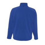 Veste softshell personnalisée en polyester 340 g/m² SOL'S Relax couleur bleu roi vue arrière