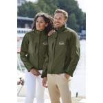 Veste softshell personnalisée en polyester 340 g/m² SOL'S Relax couleur bleu roi