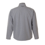 Veste softshell personnalisée en polyester 340 g/m² SOL'S Relax couleur gris chiné vue arrière