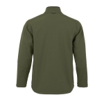 Veste softshell personnalisée en polyester 340 g/m² SOL'S Relax couleur vert militaire vue arrière