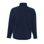 Veste softshell personnalisée en polyester 340 g/m² SOL'S Relax couleur bleu ultramarine vue arrière