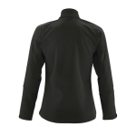 Vestes softshell imperméables pour femmes 340 g/m² SOL'S Roxy couleur noir vue arrière