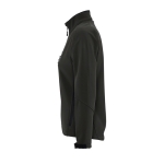 Vestes softshell imperméables pour femmes 340 g/m² SOL'S Roxy couleur noir vue latérale