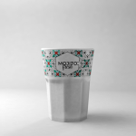 Verre personnalisé résistant pas cher sans BPA de 430ml Mojito couleur blanc
