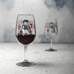 Verre à vin en tritan pas cher réutilisable de vin 225 ml Wine couleur transparent