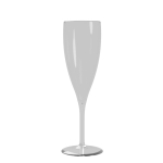 Coupe à champagne en tritan réutilisable de 160 ml Champagne couleur transparent