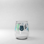 Verre personnalisé de 380 ml lavable au lave-vaisselle Lounge couleur transparent