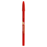 Stylo BIC personnalisable avec l'encre bleue BIC® Style Colors couleur rouge