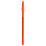 Stylo BIC personnalisable avec l'encre bleue BIC® Style Colors couleur orange