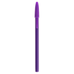 Stylo BIC personnalisable avec l'encre bleue BIC® Style Colors couleur violet