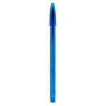 Stylos en plastique coloré avec bouchon Encre bleue BIC® Style Clear couleur bleu