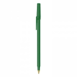 Stylos BIC personnalisés en encre bleue BIC® Round Stic® Colors couleur vert