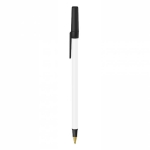 Stylo BIC® personnalisable éco pour entreprise Round Stic® Opaco ECO couleur noir