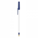 Stylo BIC® personnalisable éco pour entreprise Round Stic® Opaco ECO couleur bleu