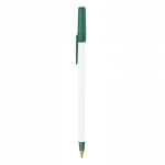Stylo BIC® personnalisable éco pour entreprise Round Stic® Opaco ECO couleur vert