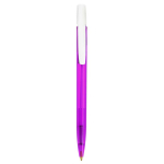 Stylo BIC® Media Clic Clear | Encre bleue couleur violet