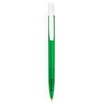 Stylo BIC® Media Clic Clear | Encre bleue couleur vert foncé