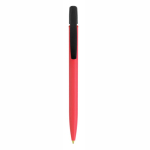 Stylos écologiques avec logo en encre bleue BIC® Media Clic BIO couleur rouge