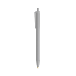 Stylo personnalisé pas cher et durables en encre bleue BIC® Clic Stic couleur gris vue côté gauche