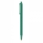 Stylo personnalisé pas cher et durables en encre bleue BIC® Clic Stic couleur vert