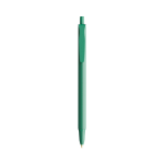 Stylo personnalisé pas cher et durables en encre bleue BIC® Clic Stic couleur vert vue frontale