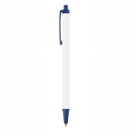 Stylos durables avec encre bleue BIC® Clic Stic Ecolutions® couleur bleu marine