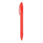Stylos BIC personnalisés larges avec encre bleue BIC® Wide Body™ couleur rouge