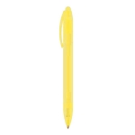 Stylos BIC personnalisés larges avec encre bleue BIC® Wide Body™ couleur jaune