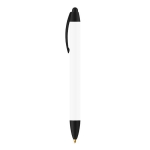 Stylo recyclé personnalisé encre bleue BIC® Wide Body™ Ecolutions® couleur noir