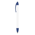 Stylo recyclé personnalisé encre bleue BIC® Wide Body™ Ecolutions® couleur bleu