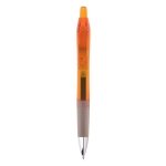 Stylo gel à encre bleue pour éviter les taches ®Intensity® Clic couleur orange transparent