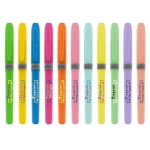 Surligneur personnalisé BIC® de différentes couleurs Brite Liner® Grip couleur vert pastel