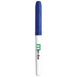 Feutre effaçable avec logo BIC® Velleda® White Board Marker Grip couleur bleu