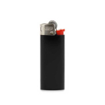 Briquets publicitaires de petite taille BIC® J25 Standard bicolore couleur noir