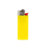 Briquets publicitaires de petite taille BIC® J25 Standard bicolore couleur jaune