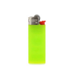 Briquets publicitaires de petite taille BIC® J25 Standard bicolore couleur vert lime