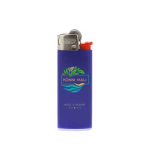 Briquets publicitaires de petite taille BIC® J25 Standard bicolore couleur bleu marine