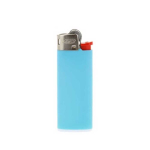 Briquets publicitaires de petite taille BIC® J25 Standard bicolore couleur bleu ciel