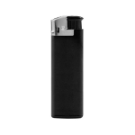Briquet électrique personnalisé en couleur BIC® J38 Chrome Hood couleur noir