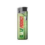 Briquet électrique personnalisé en couleur BIC® J38 Chrome Hood couleur noir