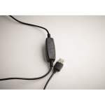 Anneau lumineux LED avec trépied et support mobile Stories couleur noir vue photographique