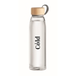 Bouteille en verre personnalisée sans fuites 500 ml Crystal Fjord couleur transparent deuxième vue principale