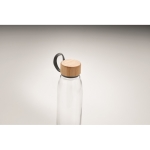Bouteille en verre personnalisée sans fuites 500 ml Crystal Fjord couleur transparent quatrième vue photographique
