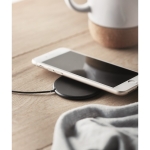 Chargeur sans fil personnalisable magnétique Slim charge rapide Circle couleur noir vue d'ambiance